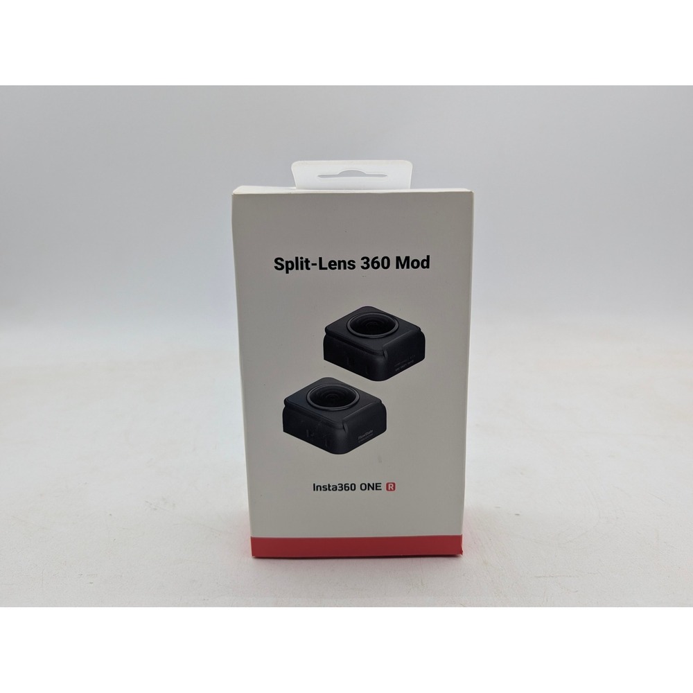 Insta360 Split-Lens 360 Mod ONE R OS Black New CINORCC/B Panoramic Action Camera